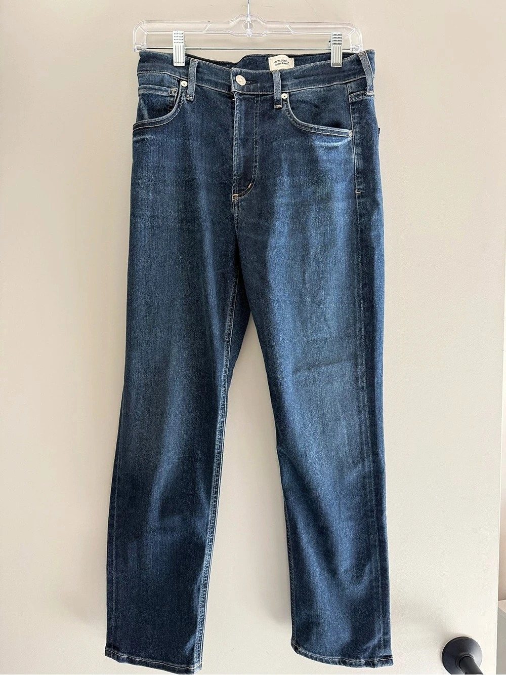 Citizens of Humanity Isola Cropped Jeans Straight Leg